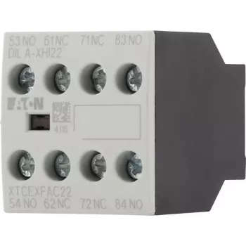 Eaton DILA-XHI22 pagalbinis kontaktų blokas 2NO+2NC, priekinis montavimas 276426