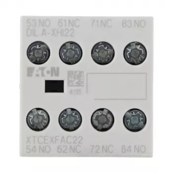 Eaton DILA-XHI22 pagalbinis kontaktų blokas 2NO+2NC, priekinis montavimas 276426