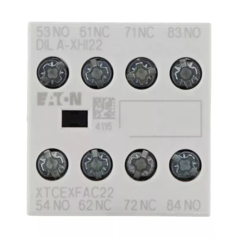 Eaton DILA-XHI22 pagalbinis kontaktų blokas 2NO+2NC, priekinis montavimas 276426