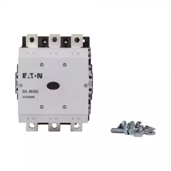 Eaton DILM400/22 RA250 galios kontaktorius, 3 polių, 200 kW AC-3, 400 A, 250 V AC ritė, 2NO+2NC 208209