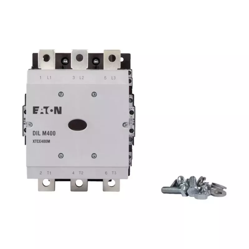 Eaton DILM400/22 RA250 galios kontaktorius, 3 polių, 200 kW AC-3, 400 A, 250 V AC ritė, 2NO+2NC 208209