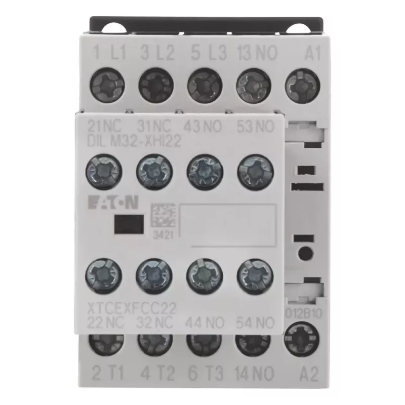 Eaton DILM12-32 230 galios kontaktorius, 3 polių, 5,5 kW, 230 V AC ritė 276935