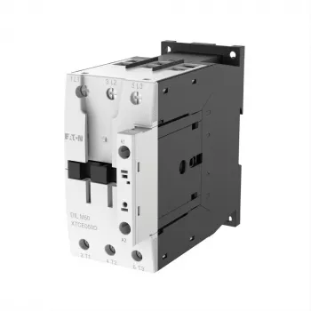 Eaton DILM50(RDC24) 3 polių kontaktorių, 24 V DC ritė, 50 A AC-3, 22 kW, 1NO+1NC 277844