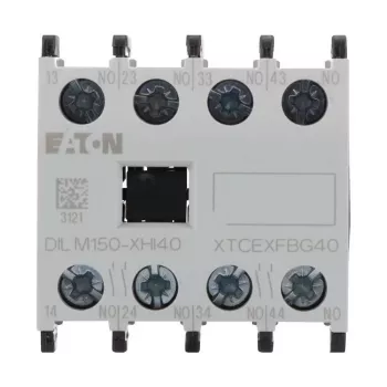 Eaton DILM150-XHI40 pagalbinis kontaktas 4NO, priekinio tvirtinimo, DILM kontaktoriams 277948