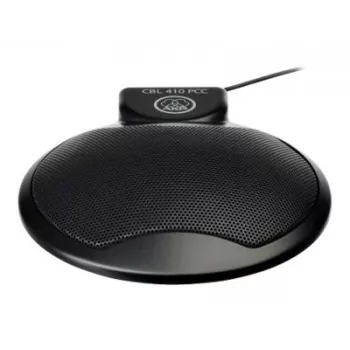 AKG CBL410 PC mikrofonas - laidinis 3,5 mm lizdas, omnidirekcinis, 20Hz-20kHz, juodas (CBL410PCC)