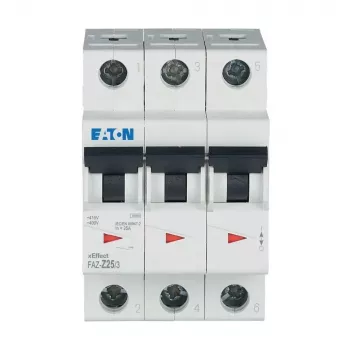 Eaton FAZ-Z25/3 automatinis grandinės pertraukiklis 25A 3 polių Z charakteristikos 278929