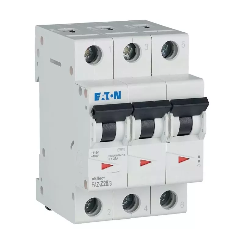 Eaton FAZ-Z25/3 automatinis grandinės pertraukiklis 25A 3 polių Z charakteristikos 278929