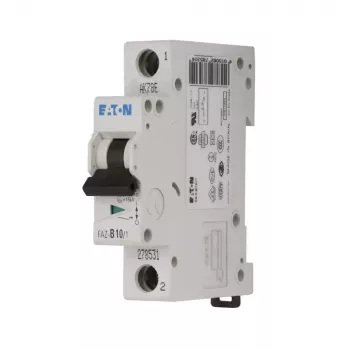 Eaton FAZ-C2/1-DC miniatiūrinis automatinis jungiklis, 1 polių, 2 A, C charakteristikos, 220 V DC, 10 kA 279122