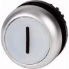 Eaton M22-DL-W-X1 įspaudžiamas mygtukas, baltas, metalinis apvadas, 22,5 mm 216942