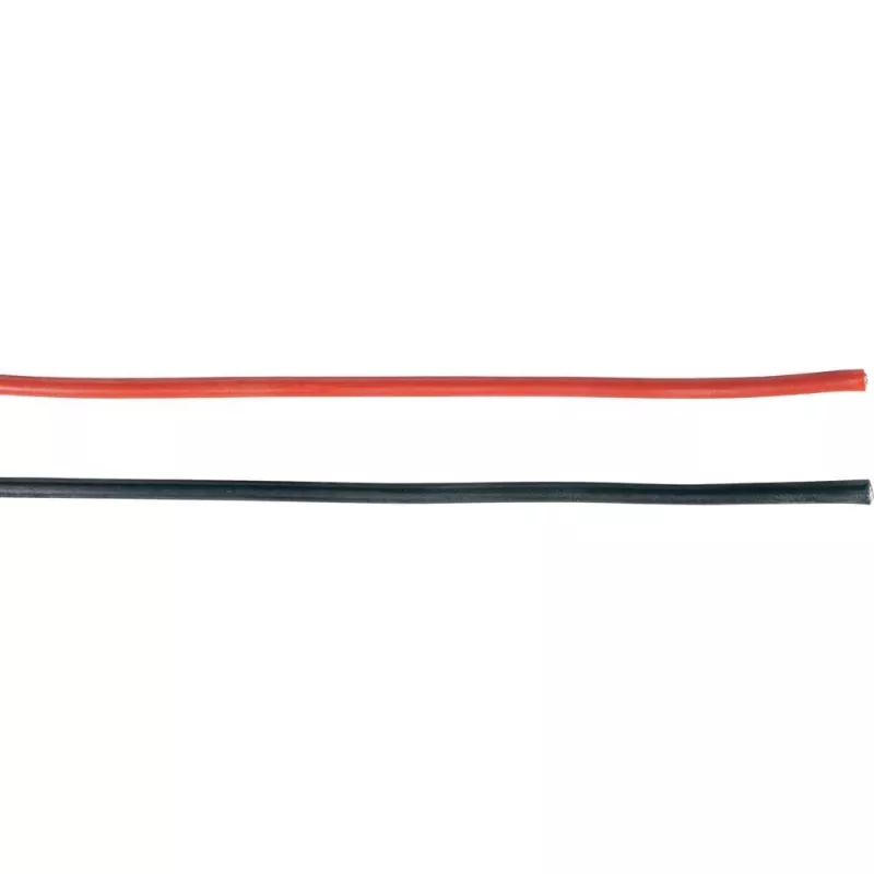 Reely SIFF silikoninis laidas 1 x 2,5 mm² juodas 5 m