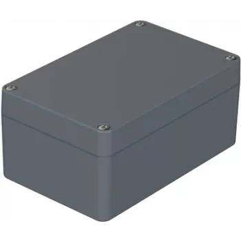 Bopla universali dėžutė 125 x 80 x 57 mm poliamidas sidabrinė pilka RAL 7001 PK 110 38110000
