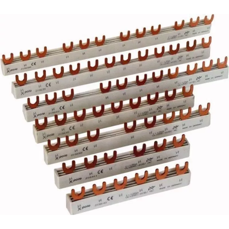 Eaton EVG-16/4PHAS/12MODUL kaiščių šyna 213,6 mm, 4 polių, 16 A, 12 modulių 291476