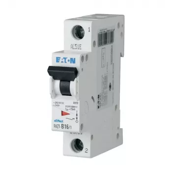 EATON FAZT-B13/1 automatinis grandinės pertraukiklis 13A, 1 polius, B charakteristika, 6kA, 240793