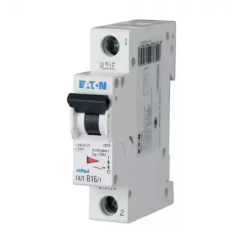 EATON FAZT-B13/1 automatinis grandinės pertraukiklis 13A, 1 polius, B charakteristika, 6kA, 240793