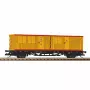 PIKO TT 47729 konteinerių platforma su 2x 20ft konteineriais, PIKO Rail Service