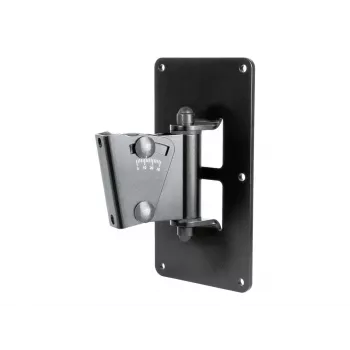 König & Meyer 24481 sieninis gitaros laikiklis akustinėms, elektrinėms ir bosinėms gitaroms, juodas, plieninis, 25 kg apkrova 24481-000-55