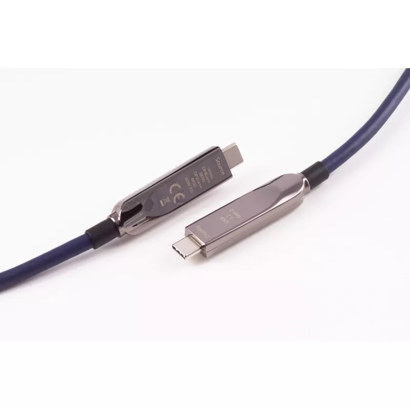 SHIVERPEAKS BS30-44061 USB-C hibridinis kabelis 3.2 Gen 2 8K 10Gbps 60W TPU 7,5 m