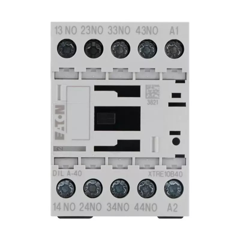 Eaton DILA-40 pagalbinis kontaktorius, 4 NO, 230 V AC ritė, varžtiniai gnybtai