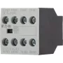 Eaton DILA-XHI40 pagalbinis kontaktų blokas, 4 NO, priekinis montavimas, varžtiniai gnybtai, juodas/baltas 276428