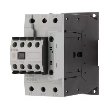 Eaton DILM50-22 3 polių kontaktoriuss, 50 A AC-3, 22 kW, 230 V AC ritė 277862