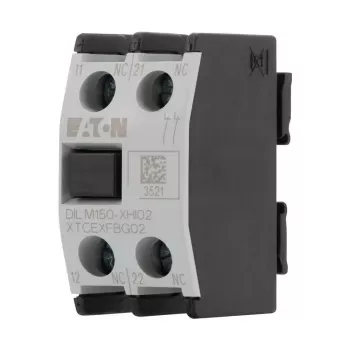 EATON DILM150-XHI11 pagalbinis kontaktų blokas, 1NO+1NC, priekinis montavimas, skirta DILM150-DILM500 kontaktoriams 277946