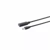 S CONN MAXIMUM CONNECTIVITY aktyvus USB 3.0 prailginimo kabelis, USB-C male į USB-A female, 5 Gbps, 5 m, juodas 13-39055
