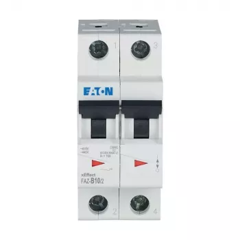 Eaton FAZ-B10/2 automatinis jungiklis B tipo 10A 2 polių 6kA 278730