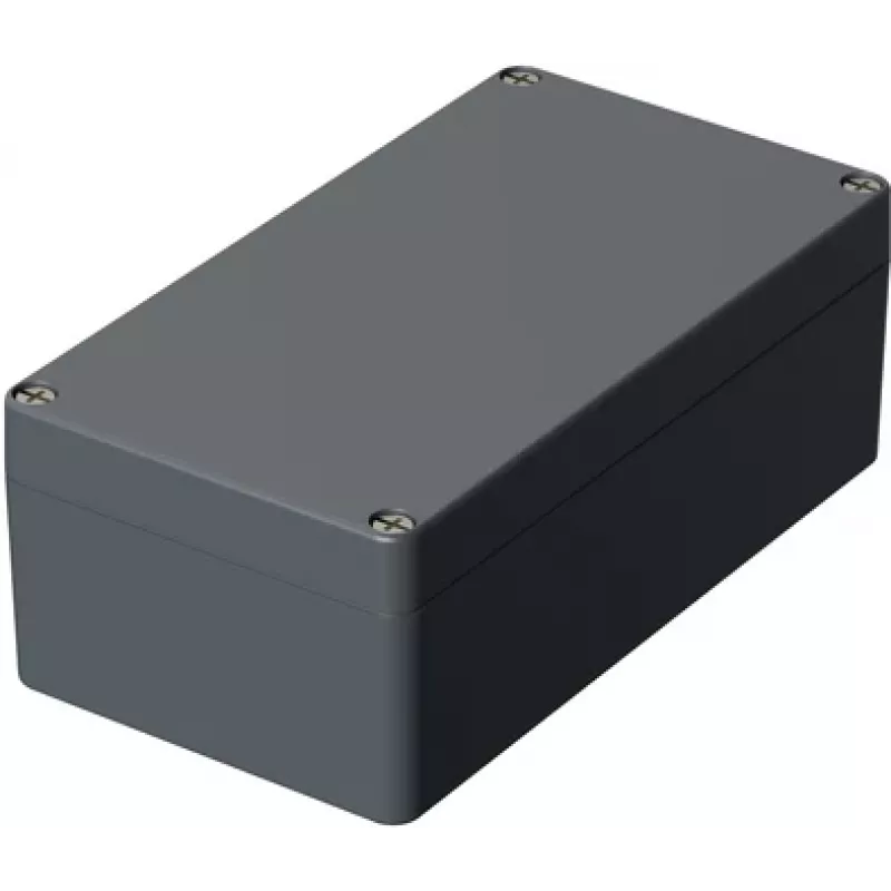 BOPLA universali aliuminio dėžutė sidabriškai pilka (RAL 7001) 220 x 120 x 81 A 122 01122000.MT1