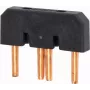 Eaton 281191 kištukinis tiltelis ZB2.5 gnybtų blokams, 10 polių, 24 A, 800 V, pilkas