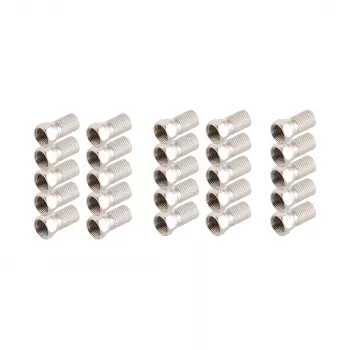 SHIVERPEAKS F- jungtis 6,7 mm su didele veržle, 25 vnt. (BS85009-A-SET25)