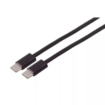 S CONN MAXIMUM CONNECTIVITY USB-C į USB-C pintas įkrovimo kabelis 2m juodas 60W PD USB 2.0 14-21035