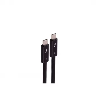 SHIVERPEAKS USB-C į USB-C Thunderbolt 5 UltraFlex kabelis 240W 1m BS13-75025