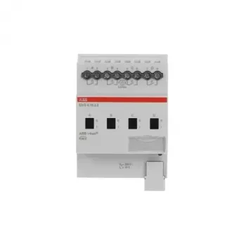 ABB SA/S4.10.2.2 KNX perjungimo aktorius, 4 kanalų, 10 A, DIN bėgiui 2CDG110258R0011