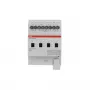 ABB SA/S4.10.2.2 KNX perjungimo aktorius, 4 kanalų, 10 A, DIN bėgiui 2CDG110258R0011