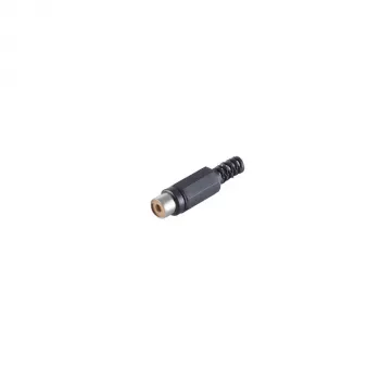 S CONN maximum connectivity RCA jungtis moteriška-moteriška, juoda 51500-S