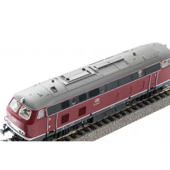 PIKO 22062 H0 garso dyzelinis lokomotyvas BR 215 DB Era IV su integruotu PIKO garso dekoderiu