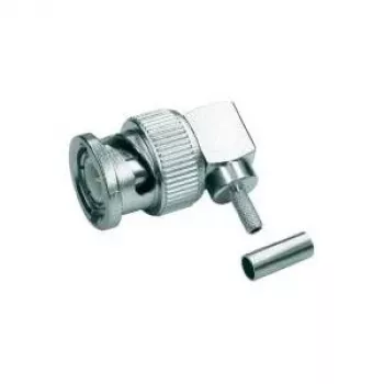 Telegärtner BNC 90° kampinis crimp kištukas 50 omų, skirtas RG 316/U, RG 174 A/U, RG 188 A/U (J01000A0010)
