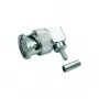 Telegärtner BNC 90° kampinis crimp kištukas 50 omų, skirtas RG 316/U, RG 174 A/U, RG 188 A/U (J01000A0010)