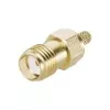 Telegärtner SMA moteriškas crimp jungtis, skirta RG-223/U, RG-142 B/U, RG-400/U, RD-316 kabeliams, auksuota, 50 omų, DC-18 GHz J01151A0611