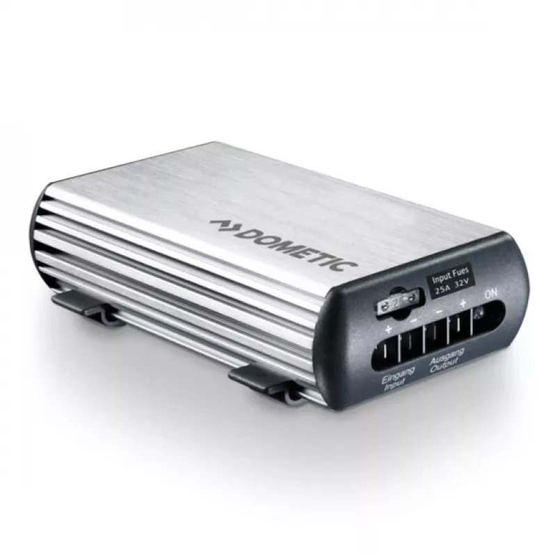 Dometic PerfectCharge DCDC 24 maitinimo šaltinis ir įtampos keitiklis patalpoms, sidabrinis (9600000040)