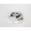 Telegärtner BNC kabelio lizdas Crimp G01 50 omų, Crimp/Crimp, izoliuotas flanšas, A1305, Z04, G01 (RG-58 C/U) - 5 vnt.