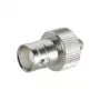 Telegärtner BNC moteriškas crimp jungtis 50 Ohm, skirta RG58 C/U, UG-1794/U, nikelis/auksas, 1 vnt. J01001A1265Z