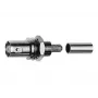 TELEGÄRTNER BNC panelinis lizdas crimp jungtis 50 Ohm, skirta RG-223/U, RG-400/U, RG-142 B/U (J01001A0083)