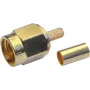TELEGÄRTNER SMA kištukas, crimp/lituoti, G08 (RD-316) kabeliui, auksuotas J01150A0021