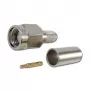 Telegärtner SMA jungtis, tiesus kištukas, 50 omų, crimp/solder, skirta RG-58, RG-142, RG-223, LMR-240, J01150A0049