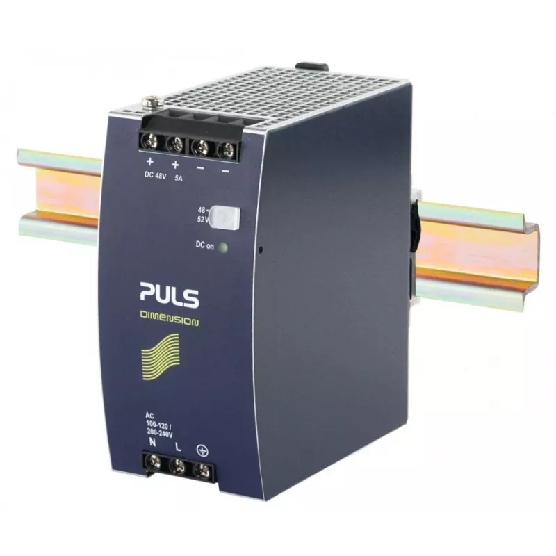 PULS CS10.481 DIN bėgio maitinimo šaltinis 48V 5A 240W, vienfazė įvestis