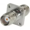 Telegärtner TNC moteriškas į moterišką tiesus koaksialinis adapteris, 50 Ohm, DC–11 GHz, nikeliuotas žalvaris