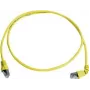 Telegärtner 100008019 CAT 6a S/FTP komutacinis kabelis, RJ45, 1 m, geltonas, LSZH, atsparus liepsnai