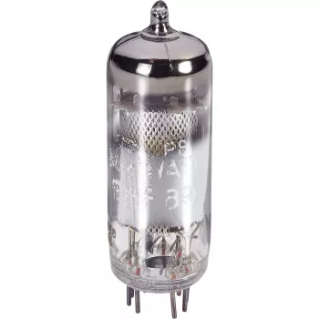 SIEMENS EBF 89 = 6 DC 8 Dviejų diodų kintamojo stiprinimo pentodas, Noval pagrindas, 9 kontaktai
