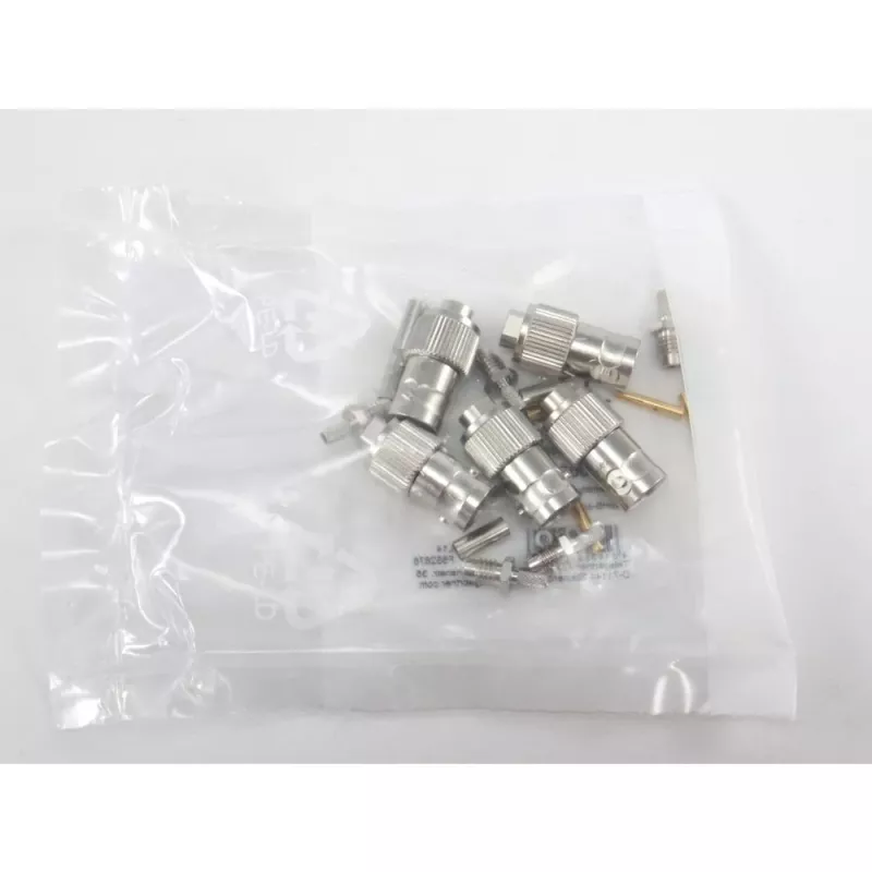 Telegärtner BNC kabelio lizdas crimp G04 75 Ohm, skirtas RG-179B/U, 5 vnt. paketas J01003B0021